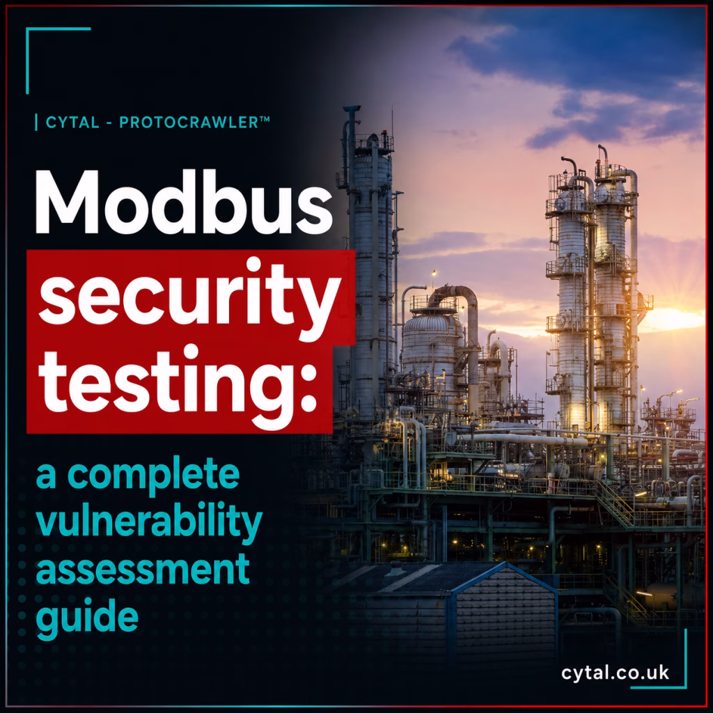 Modbus security testing: a complete vulnerability assessment guide