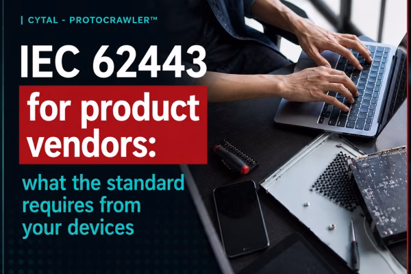 IEC 62443 for product vendors: what the standard requires from your devices
